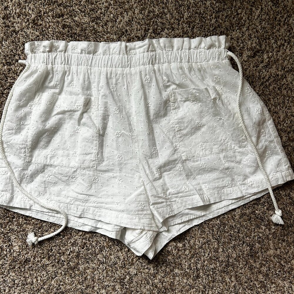 White Shorts